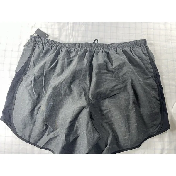 Nike Women’s Plus Size 1X Running Shorts - Gray Heather Dri-FIT Athletic - NW - Image 8