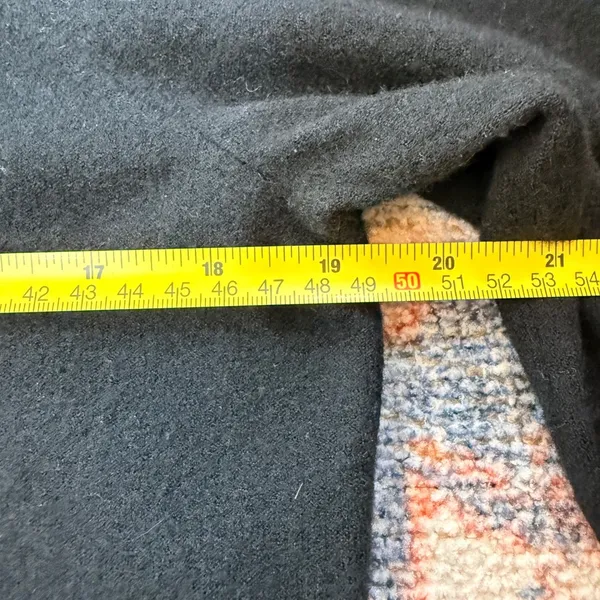 Vince Black Wool Cashmere Blend Mock Neck Raglan Sweater Medium M - Image 7