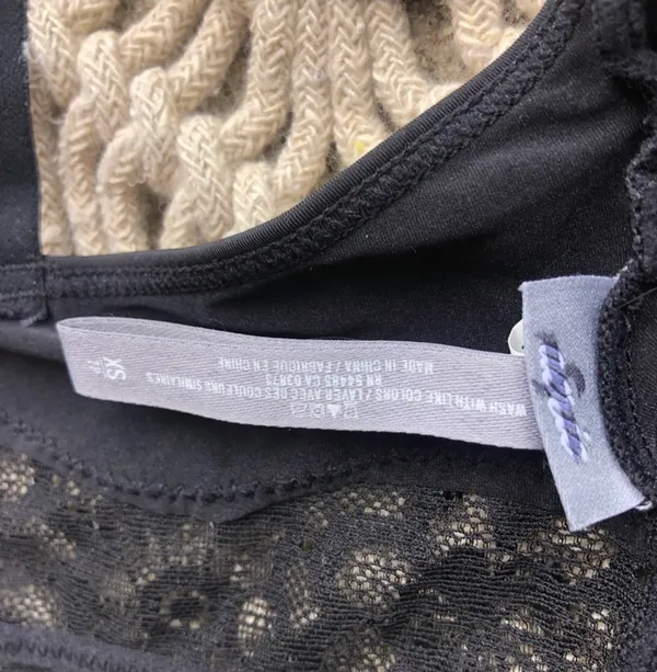 Aerie Black Bralette Size XS - Image 4