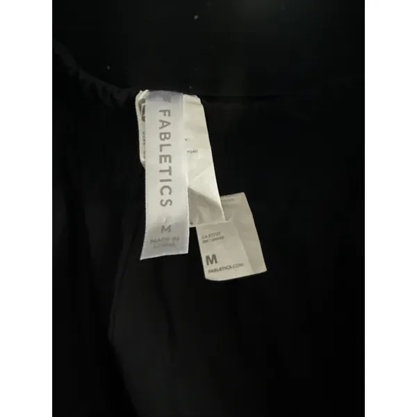 Fabletics Women's Black  Relay Track‎ Pants Size Medium - Image 8