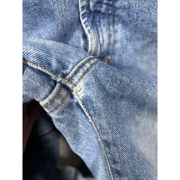 90s Y2K The Limited Jeans Womens Size 8 Regular Light‎ Wash Denim Straight Jeans - Image 6
