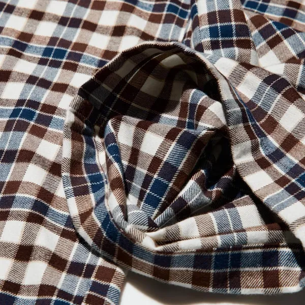 Uniqlo Flannel Pants | Checked NWT Brown Large - Image 6