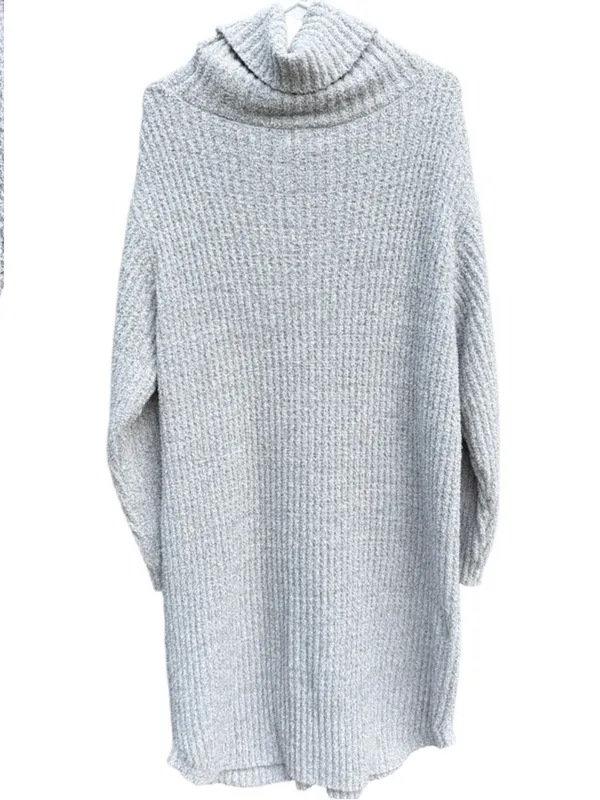 Like New SOFTIES Marshmallow Slouch Turtleneck Lounge Dress Grey Size 2X/3X - Image 8