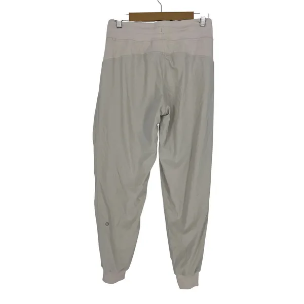 Lululemon Dance Studio Mid-Rise Lined‎ Jogger Raw Linen Size 8 - Image 6