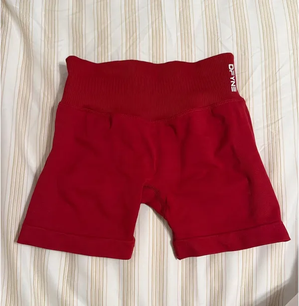 DFYNE Impact Shorts 4.5” | Crimson Red | XS - Image 2