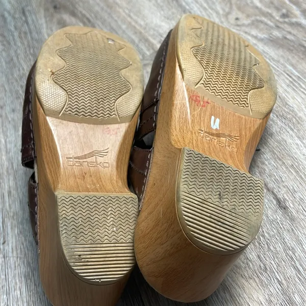 Dansko Leather Clogs Size 39 (US 9) - Image 6
