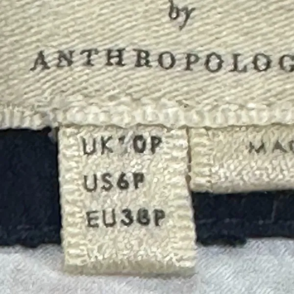 Vanessa Virginia Anthropology Embroidered‎ Linen Owen Floral Shift Dress 6P - Image 8