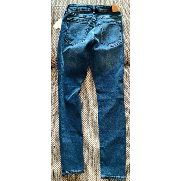 NWT $49.50 Aeropostale Dark Wash High Rise Jeggings, Sz 8R - Image 4