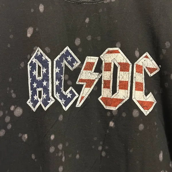 NWOT AC/DC Graphic Band Tee 1980 US Tour - Image 4