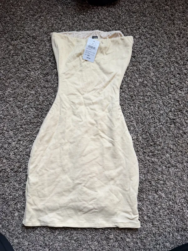 Windsor Strapless Mini Dress - Image 3