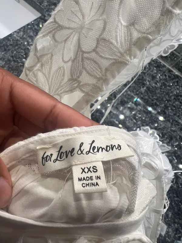 For Love & Lemons Leighton Mini Dress - Image 2