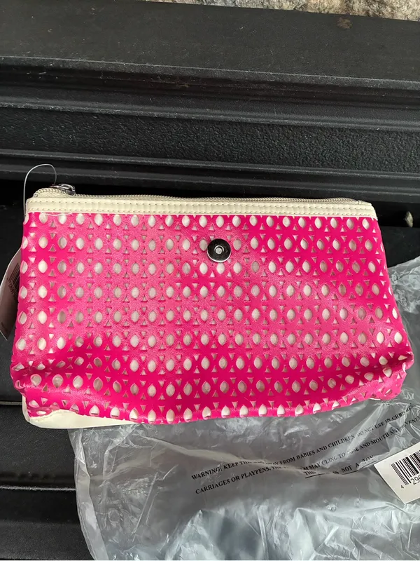 Nordstrom Beauty Spot Cosmetic Travel Makeup Case Pink Brand New - Image 6