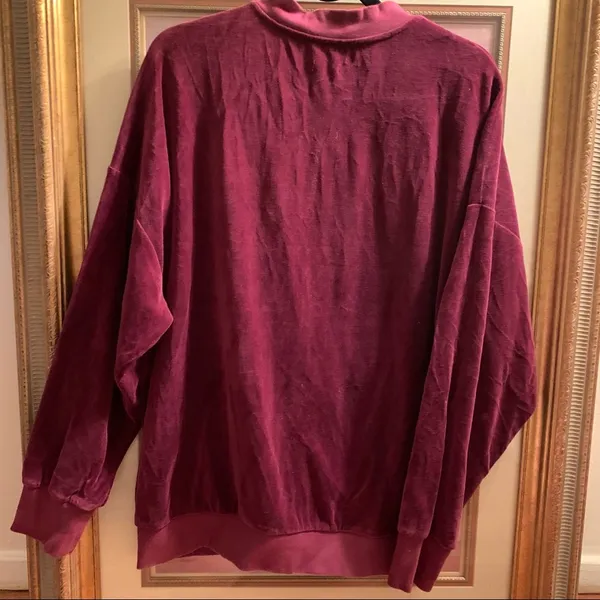 juicy couture velvet zip jacket bomper purple size S BD - Image 7