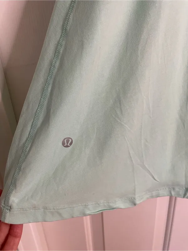 lululemon athletica Aqua Beat The Heat Skirt Dress Reversible Strapless Size XS - Image 6