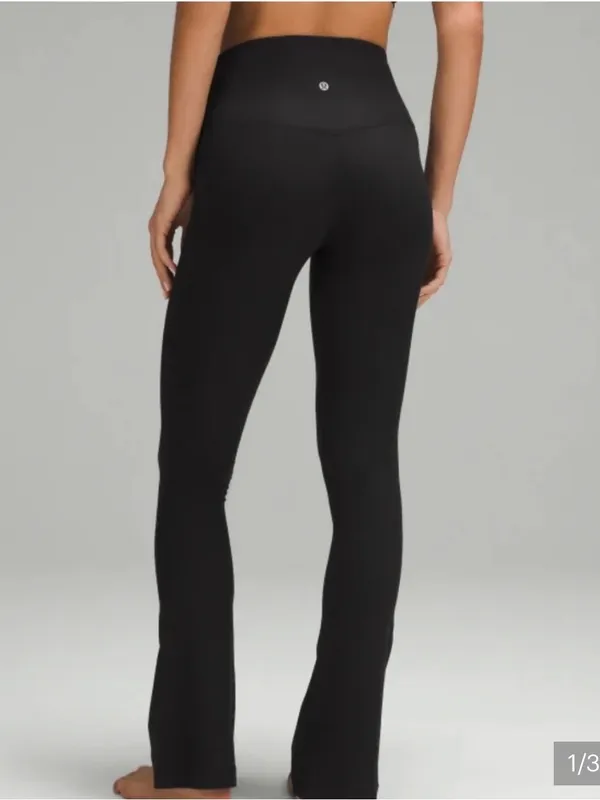 Lululemon Align High Rise Ribbed mini flare pants size 6 - Image 2