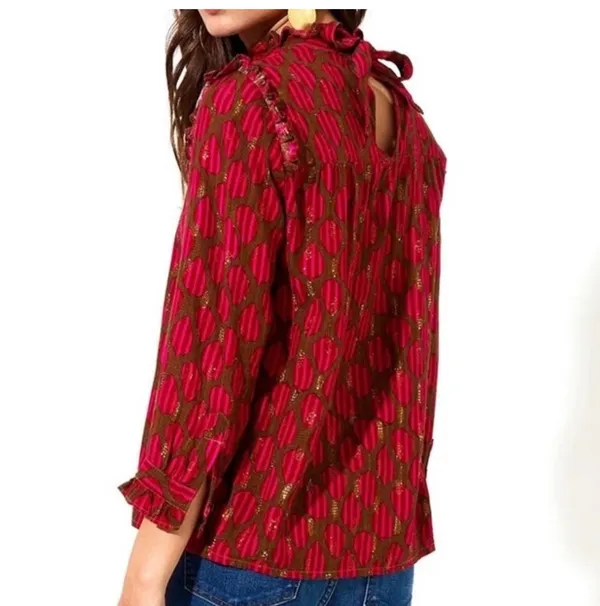 Oliphant Ruffle Blouse - Image 2