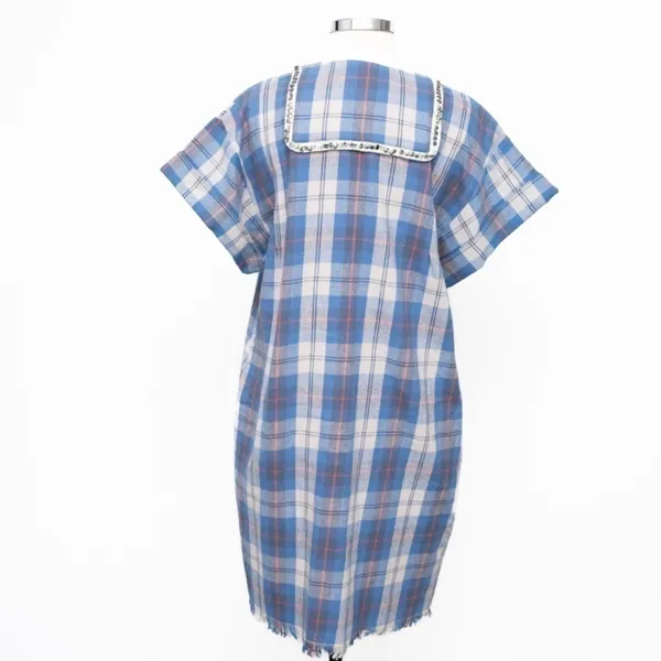 Sea New York- Plaid Flannel Dress‎ - Image 7