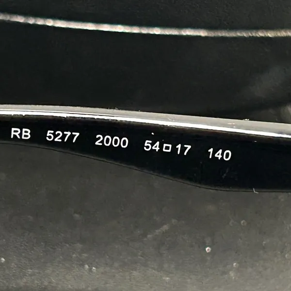 Ray-Ban Black Classic Rectangular Glasses - Image 6