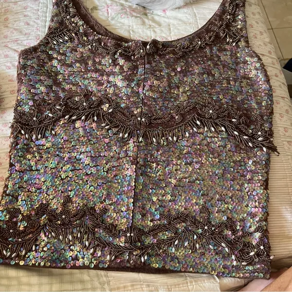 Jo ro vintage beaded tank - Image 5