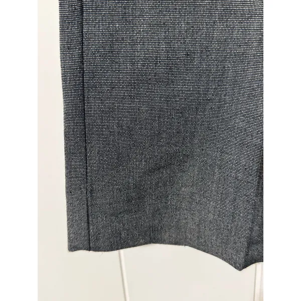 Anne Klein Pants Womens 8 Charcoal Gray Bootcut Stretch Dress Trousers - Image 7