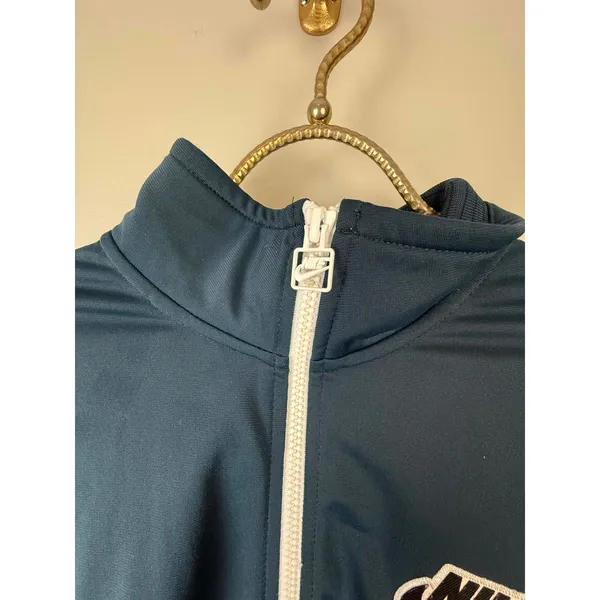 Nike Women’s Teal Blue & White Full Zip Pre-Game Track Jacket - Size - XL - Image 6