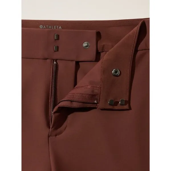 Athleta Size 6 Stellar High Rise Trouser Cherrywood - Image 4