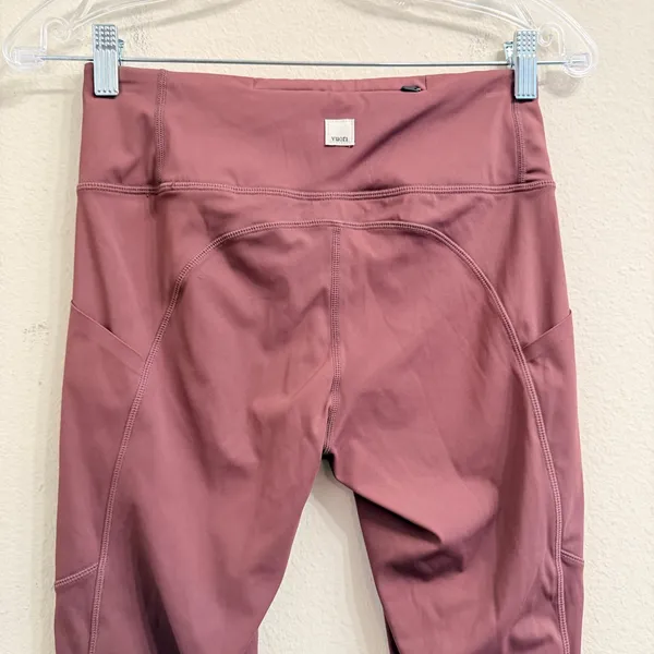 Vuori Stride Leggings VW429 Marsala Red‎ Womens Size S Yoga Athletic Pockets - Image 4