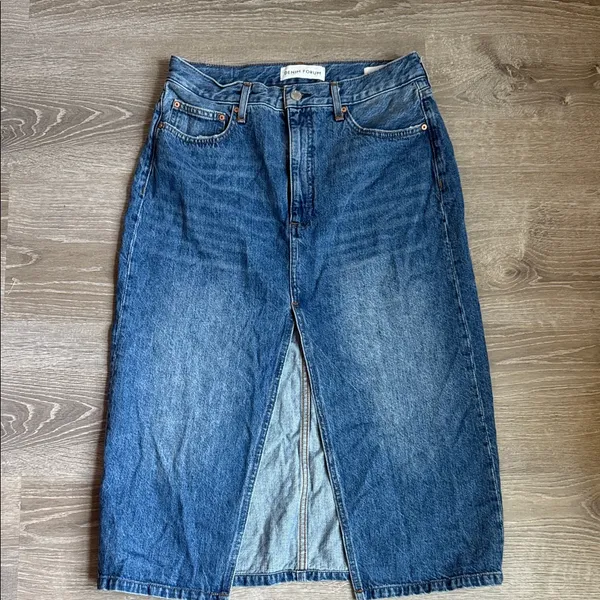 Aritzia Denim Forum The '90s Halle Jean Skirt 29 - Image 2