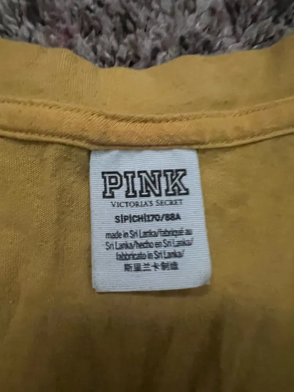 VS Pink yellow t-shirt - Image 2