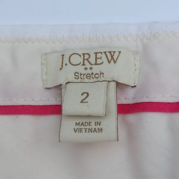 J.Crew Geometric Design Stretch Shorts Sz 2 - Image 4