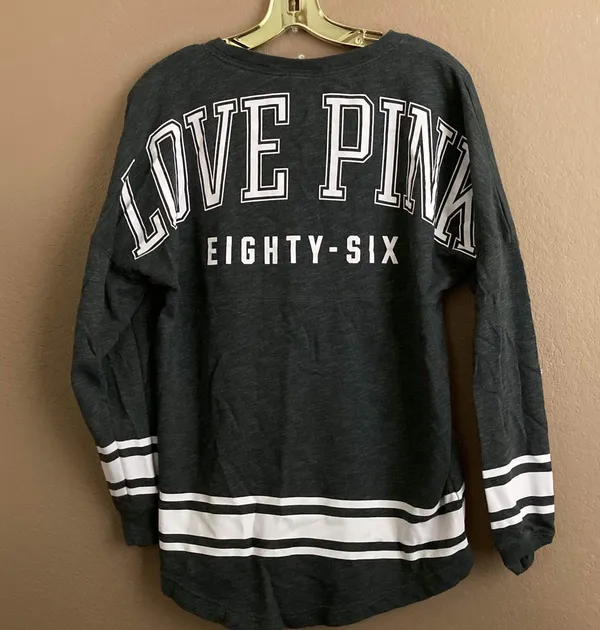 Victoria’s Secret Pink Size Crew Shirt L - Image 2