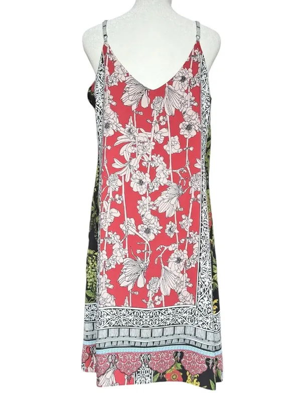 Strut &‎ Bolt Patchwork Floral Bohemian Dress Sz M - Image 6
