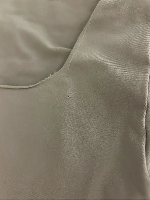 SKIMS Long-Sleeve Scoop Neck Bodysuit in Sage - Image 3