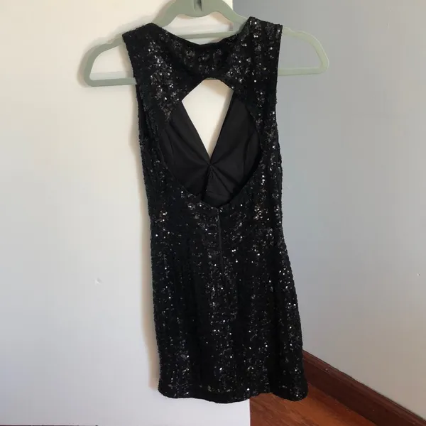 Miss Avenue Black sequin bodycon dress - Image 3