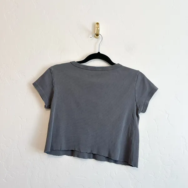 Brandy Melville | Nashville Church Street Park Asymmetrical Cropped Baby T Shirt - Image 2