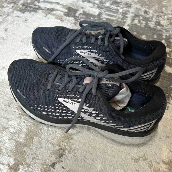 Brooks Women’s Ghost Running Shoes - Black & White - Image 3