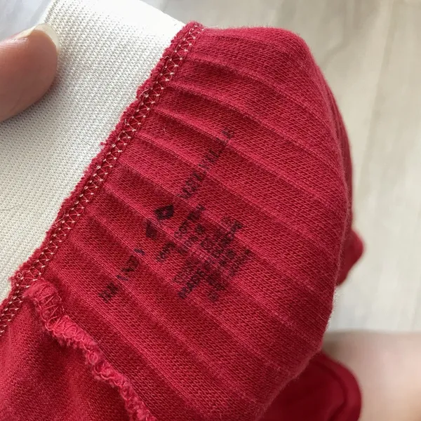 Brandy Melville Shorts keira boxer boy womens Red (one size) loungewear casual - Image 3