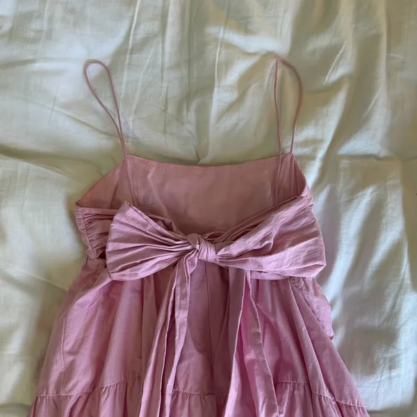 Storia Boutique Dress Midi Pink - Image 3
