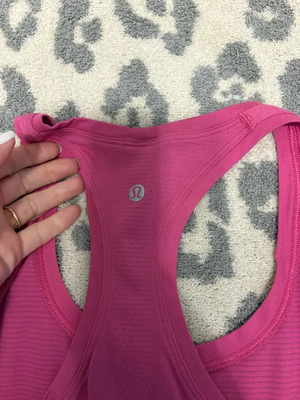 lululemon athletica Hot Pink Swiftly Tech Racerback Tank - Image 3