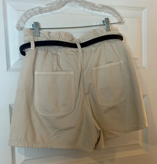 ZARA Paperbag Shorts - Image 3