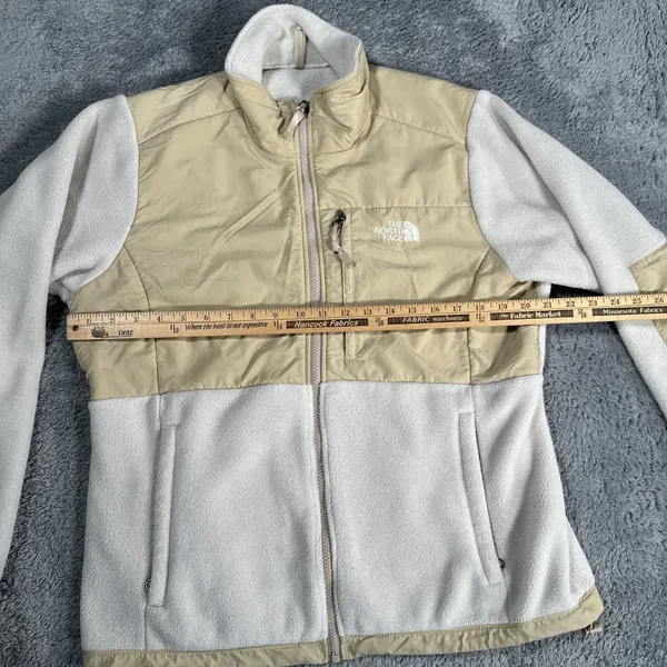 Vintage North Face Denali Jacket Women's Size Large Brown Full Zip Fleece Y2K - Image 7