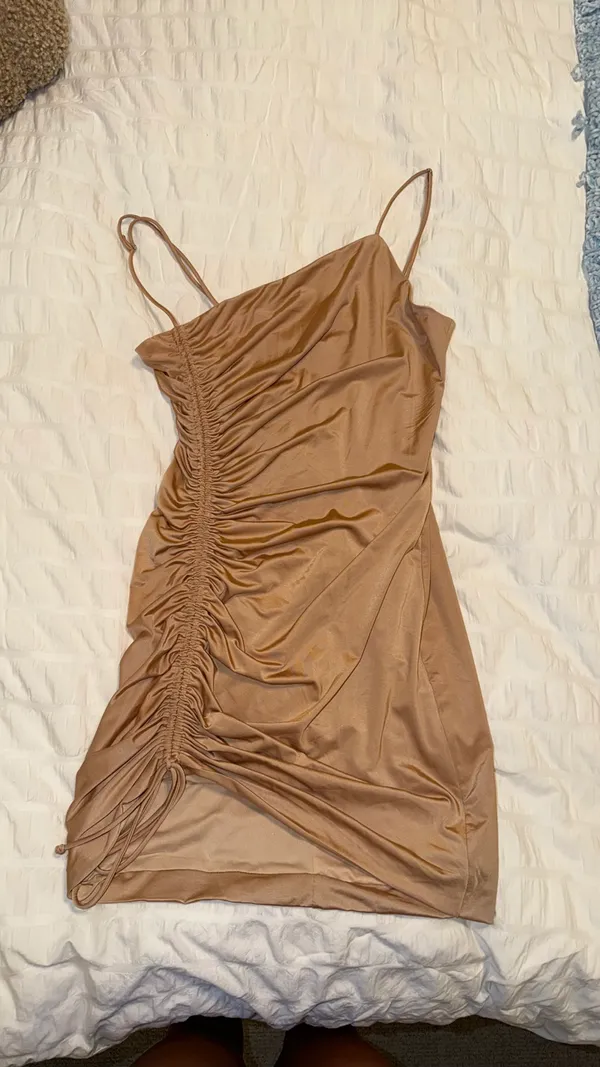Cotton Candy LA Champagne mini dress - Image 2