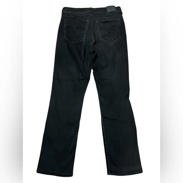 Levi's Dark Black Denim Jeans - Image 5