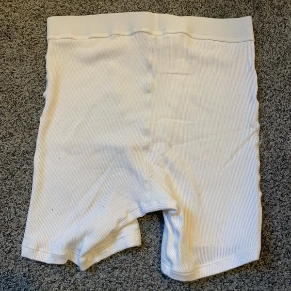 Skims Cotton Ribbed Boxer - Image 2