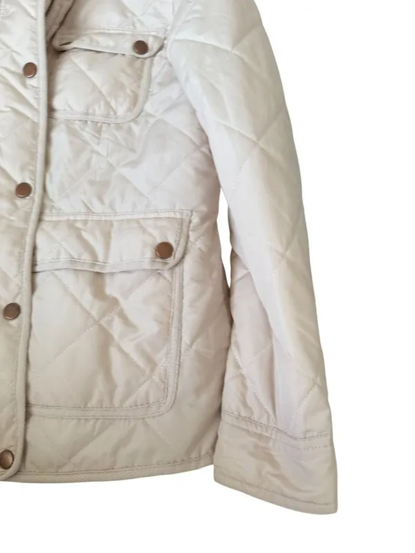 ALTARD STATE Champagne Quilted Lined Jacket Size Small NEW NWT - Image 4