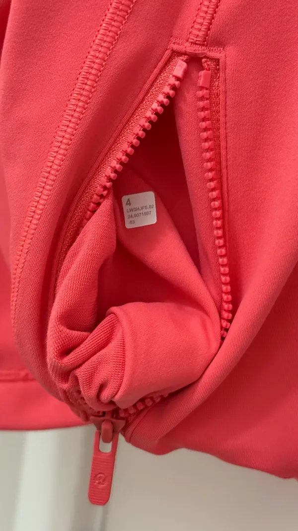 Lululemon Cropped Define Jacket Nulu Glaze Pink - Image 4