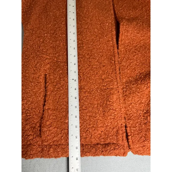 Kirundo Women's Brown Fuzzy‎ Teddy Bear Open Front Cardigan Jacket - Image 7