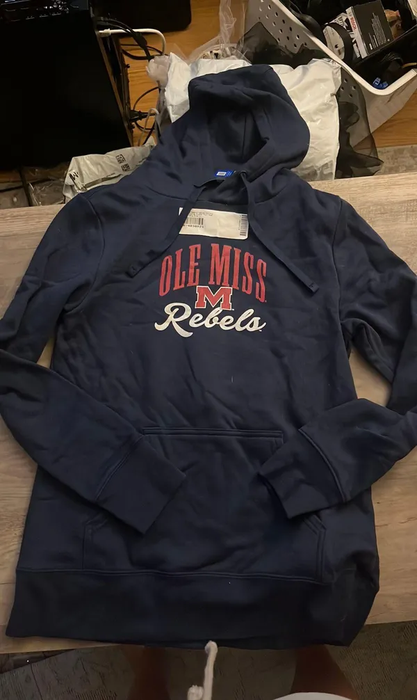 Ole Miss Hoodie Blue - Image 4