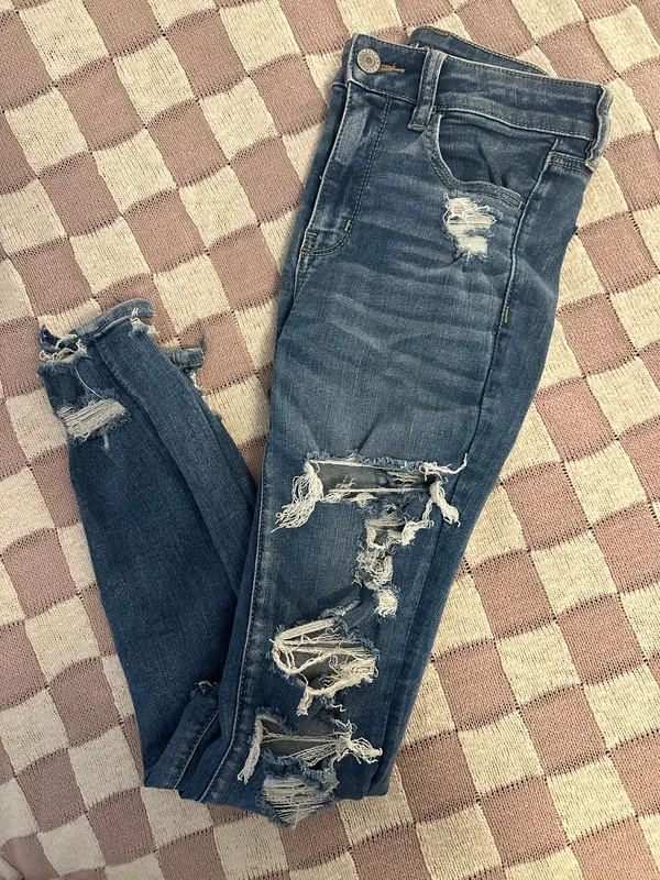 American Eagle Jeans Skinny Ripped - Image 6