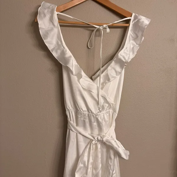 SHOW ME YOUR MUMU Alexis Satin Midi Dress‎ - Image 4